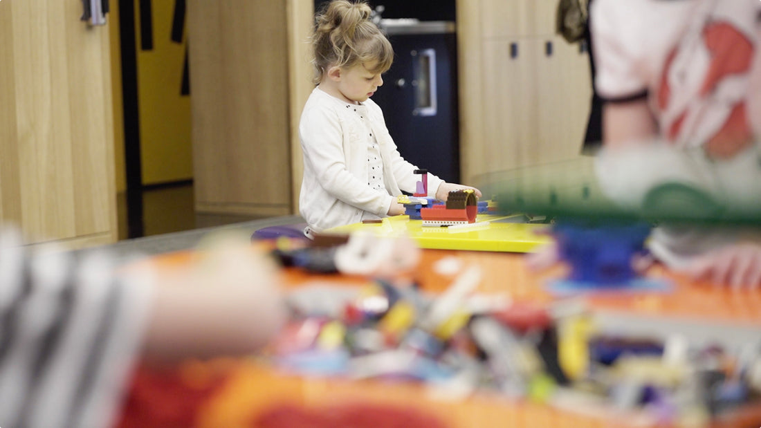 Sensory joys of LEGO