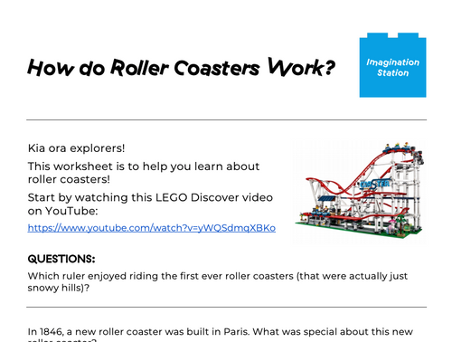 How do Roller Coasters work? at Imagination Station